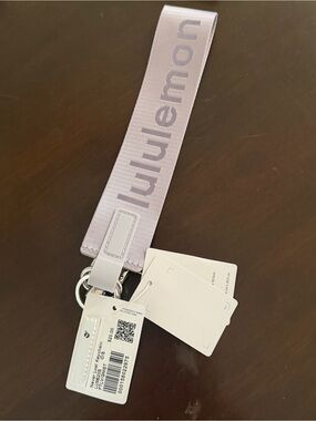 lululemon athletica Never Lost Grape Frost Keychain